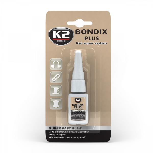 K2 Bondix Plus klej błyskawiczny 10G K2  B101