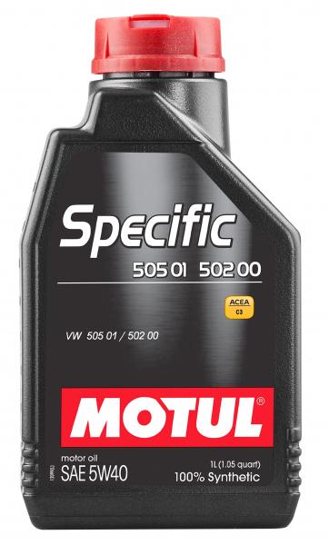 Olej silnikowy MOTUL Specific 505.01 5W40 5 litrów - Sklep