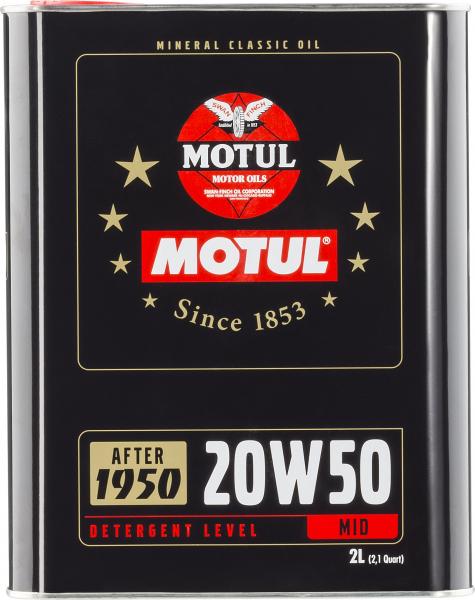 Motul Classic after 1950 20W50 2L