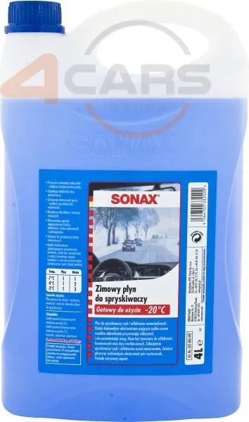 Zimowy płyn do spryskiwaczy -20 4L SONAX  332400